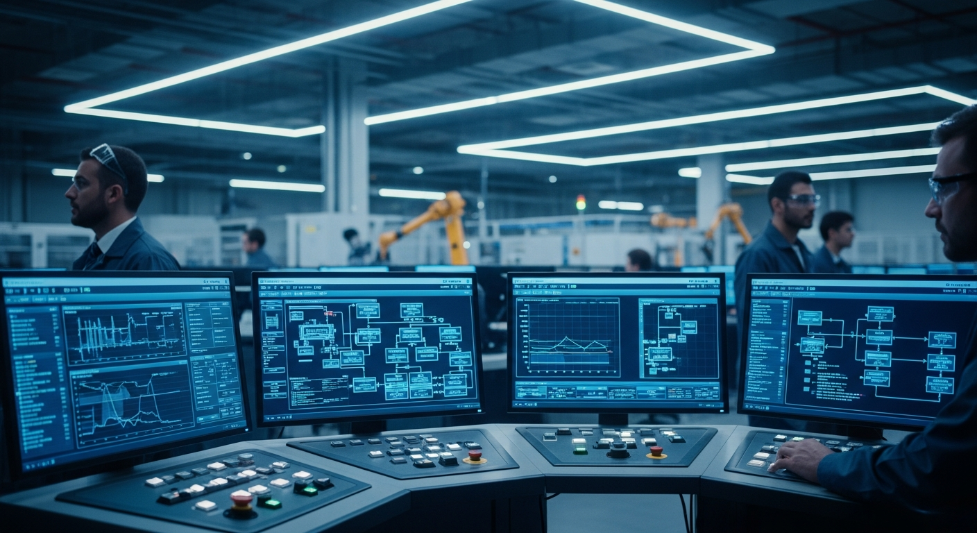 Factory control room
